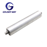38 mm 50 mm 60 mm 76 mm 89 mm Rouleaux de convoyeur en acier inoxydable pour système de bande transporteuse