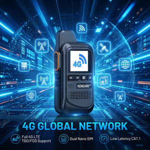 KENEARD KE-666 Mini Walkie Talkie de Bolsillo 4G LTE PoC, Doble SIM, Larga Duración de Batería, Radio Bidireccional Portátil para Hotel y <span class=keywords><strong>Restaurante</strong></span> - Product Image 2