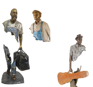 Statua Replica <span class=keywords><strong>Bruno</strong></span> Catalanoo a Grandezza Naturale in Bronzo per Viaggiatori, Fornitura Diretta dalla Fabbrica - Product Image 1