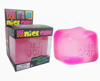 Nouveau produit phare : Schylling Fast Food Drink Cube Squishy, jouet sensoriel anti-stress carré à presser en maltose marbrée