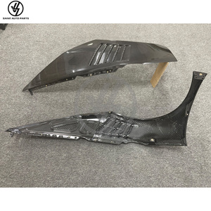 Guardabarros Delantero de Fibra de Carbono Seca de Alta Calidad Estilo 1016 para Lambo Huracan LP610 LP580 EVO 2014-2018 - Product Image 6