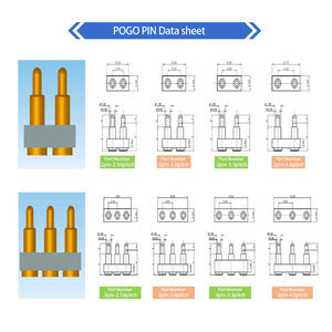 Nhà sản xuất chuyên nghiệp của 2.54mm 2P <span class=keywords><strong>POGO</strong></span> <span class=keywords><strong>pin</strong></span> nam mùa xuân nạp liên lạc sạc <span class=keywords><strong>pin</strong></span> Dip nối - Product Image 2