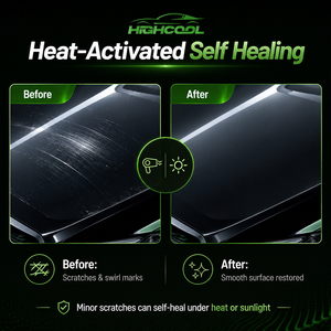 HIGHCOOL Clear Gloss TPU PPF Car Wrap Film Anti Yellowing Self Healing Stone Chip Resistant <b>Paint</b> Protection Roll - Product Image 3