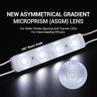 E509049 IP67 Alta luminosidad 3W 4 lentes DC12V 6500k Modo rectangular 4 piezas LED Modos de señalización