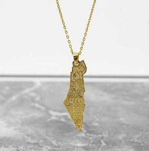 Collar <span class=keywords><strong>de</strong></span> Acero Inoxidable con Motivo <span class=keywords><strong>de</strong></span> la Mezquita Al-Aqsa <span class=keywords><strong>de</strong></span> Palestina, Chapado en <span class=keywords><strong>Oro</strong></span> <span class=keywords><strong>de</strong></span> <span class=keywords><strong>18</strong></span> Quilates, <span class=keywords><strong>para</strong></span> <span class=keywords><strong>Hombre</strong></span> y Mujer, <span class=keywords><strong>de</strong></span> Inspire Jewelry - Product Image 2