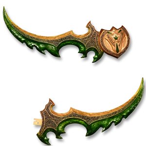 Épées de collection populaires Sword Valley 140cm 5.35kg <span class=keywords><strong>World</strong></span> of <span class=keywords><strong>Warcraft</strong></span> Illidan Stormrage Warglaive Azzinoth – Accessoires de jeu - Product Image 2