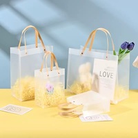 Sacs Fourre-Tout PP Transparents En Gros, en Plastique PP Givré pour Vêtements, Emballages Cadeaux et Sacs de Course