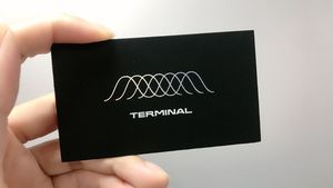 Tarjeta de Visita de Lujo con Grabado Personalizado, Papel de Algodón, Impresión Offset, Cartón Kraft Dúplex, Estampado en Caliente con Lámina - Product Image 3