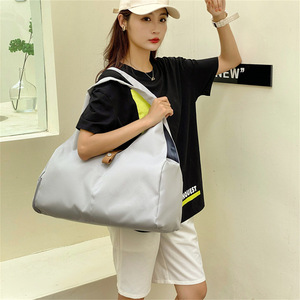 Bolsa organizadora de poliéster con logotipo personalizado, bolso de viaje deportivo Unisex con soporte para esterilla de Yoga, barato, venta al por mayor - Product Image 4