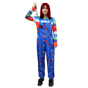 Pop bébé dos Cos Sexy combinaison <span class=keywords><strong>Chucky</strong></span> <span class=keywords><strong>femme</strong></span> Cosplay scène Costume - Product Image 4