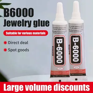 Produsen B6000-15ml AODEGU grosir Aksesori layar ponsel perekat epoksi perekat perekat DIY perekat transparan