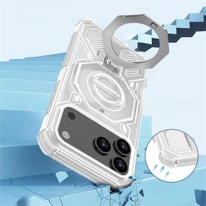 Coque de téléphone compatible avec iPhone 17 avec support magnétique, protection intégrale anti-chute et protection anti-choc. - Product Image 1