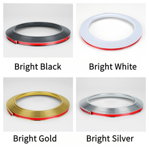 Tira Decorativa Autoadhesiva de PVC para Esquinas, Moldura Flexible para Paredes, Protección de Bordes Brillantes para Techos de Sala de Estar, Decoración del Hogar - Product Image 6