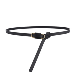 Cinturón Corsé Delgado Tiyo ABB0173 de Cuero PU con Hebilla, Casual para Mujer, 110cm de Largo, 1.8cm de Ancho, Otoño 2026, Zhejiang - Product Image 1