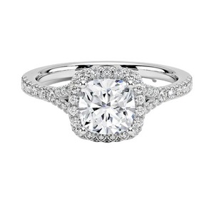 Hermoso anillo de plata con cristales blancos para mujer, joyería elegante para boda, compromiso y aniversario - Product Image 4