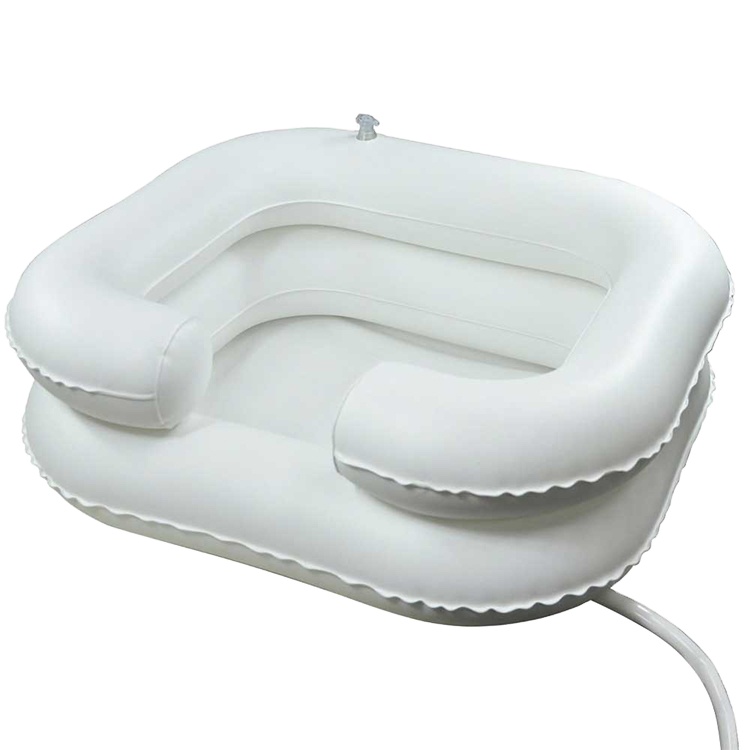 Сверхмощная надувная чаша для мытья шампуня из ПВХ