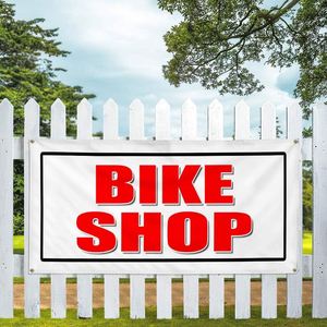 Durable Waterproof Windproof Colorful Vinyl <b>Banner</b> With Metal Grommets Scratch Resistant for Bike Share Promotions - Product Image 1