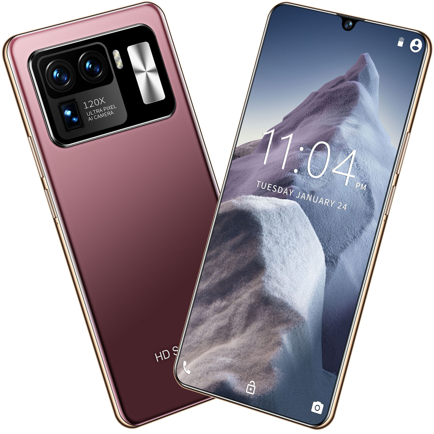 Mi 11 смартфон 6,7 Inch, украшенное мозаикой из драгоценных камней, 12 + 512 большой объем памяти для смартфона мобильного телефона