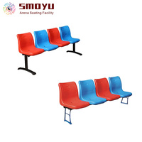 Banco de Grada para Estadio de HDPE y Aluminio, Respaldo Alto, Resistente a los Rayos UV, Duradero, Impermeable, Color Personalizado, 10 Años de Vida Útil, Pedidos al por Mayor