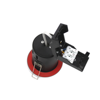 IP20 moulé sous pression LED GU10 encastré GU10 Downlight projecteurs de plafond coupe-feu montage inclinable IP65 Downlighters