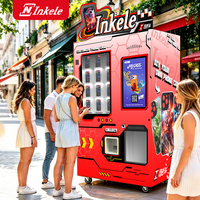Distributeur automatique de coques de téléphone à impression facile pour les stations routières