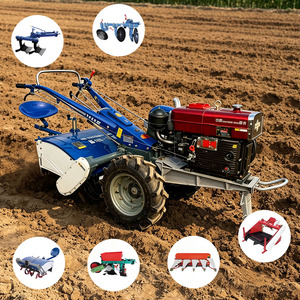 Motoculteur diesel robuste anti-arrêt 12-32 CV à deux roues, châssis 151, pour utilisation sur terres agricoles rocailleuses et difficiles - Product Image 1