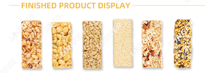 Linea di Produzione Semi-Automatica Professionale per Taglio di Croccante di Arachidi, Macchina per Barrette di Torrone, Cereali, Granola e Proteine - Product Image 4