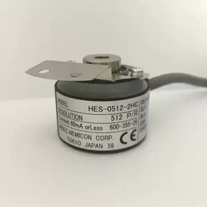 Encodeur Mec Nemicon Corp HES-0512-2HC 512 P/R incrémental avec câbles pour machine de porte d'ascenseur - Product Image 3