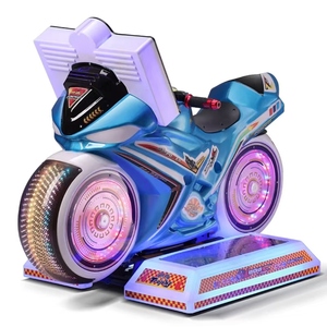 Machine de jeu d'arcade 3D de simulation de moto à monnayeur pour enfants - Product Image 4