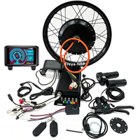 Kit de conversion de vélo électrique haute performance QS273 8KW V3/V4 avec moteur de moyeu, 72V 8000W, et contrôleur Sabvoton