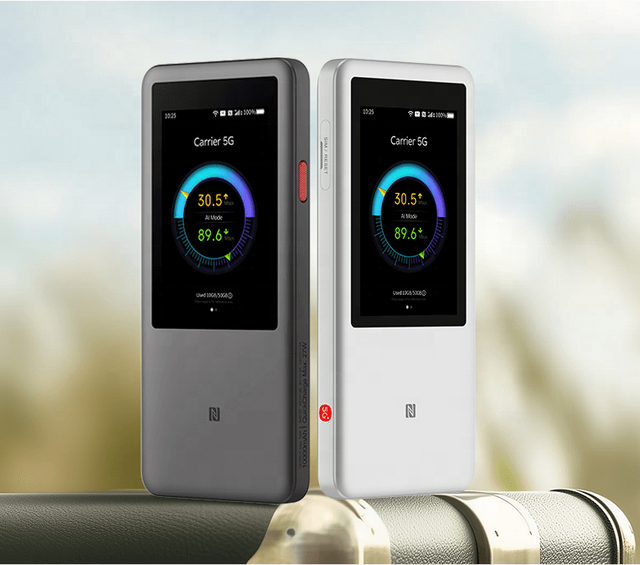 ZTE U60 Pro 5G Mobile WiFi Router With Qualcomm SDX75 AX3600 4G Wireless Hotspot  64 WiFi Users 10000mAh Battery Power Bank
