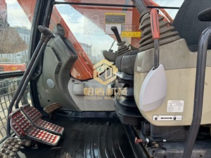 Excavatrice Hitachi ZX350-5g de 35 tonnes, peinture d'origine, excavatrice Hitachi d'occasion, équipement industriel lourd de marque haut de gamme. - Product Image 5