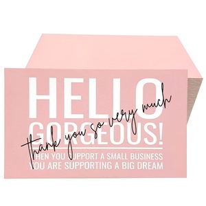 30 cartes de remerciement par paquet – Cartes en papier pour remercier votre commande – Idéal pour les petites entreprises - Product Image 4