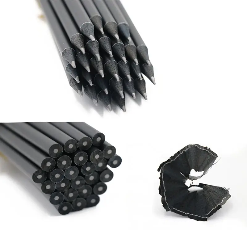 black stationery