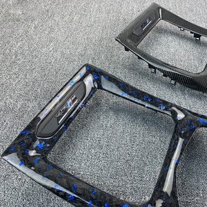 Marco de Palanca de Cambios de Fibra de Carbono Forjado Profesional, Estilo Deportivo, Mejora Interior para BMW <span class=keywords><strong>X3</strong></span> X4 M20 M21 M22 G08 G01 G02 - Product Image 5