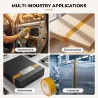 PET Doppelseitiges Klebeband für Automobilherstellung Hochtemperatur-Vibrationsbeständiger Dichtungsklebstoff Schwerlast Schnell Anwendbar