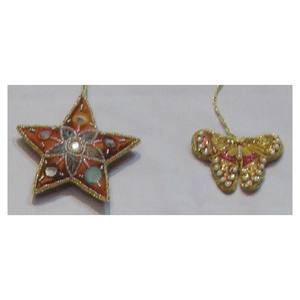 Christmas Hanging Ornament Beautiful Star Shape - Product Image 1