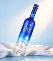 Vodka chinoise OEM ODM AMOR MOON 750ml 40% ABV en vrac d'usine – Vodka chinoise premium et douce pour cocktails