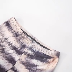 Viviblook J25PT067 Streetwear verano Mujer Venta caliente verano cebra Animal patrón elástico cintura baja Casual Sexy pantalones cortos - Product Image 5