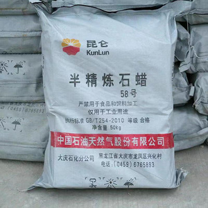 Cire de paraffine de qualité industrielle VKESN (entièrement raffinée/semi-raffinée/brute) Point de fusion 58-60% Pureté 99% Sac de 25 kg Pour la fabrication de bougies - Product Image 2