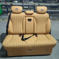 Nuevo modelo inteligente con pantalla táctil controlada, sofá cama multifunción, cajón, asiento de coche de cuero personalizado inspirado en el diseño de la aviación