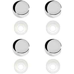 Chrome mạ <span class=keywords><strong>ABS</strong></span> tấm giấy phép Khung vít mũ - Product Image 1