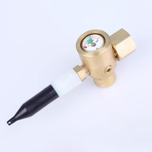 Provov di alta qualità in ottone gonfiatore palloncino elio regolatore di pressione del Gas con valvola di inclinazione in gomma - Product Image 1