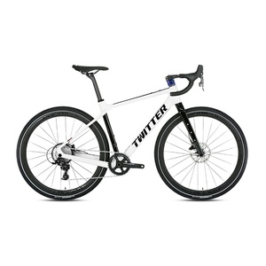 NUEVA Bicicleta de <span class=keywords><strong>Gravel</strong></span> Twitter X 2026 de Alta Calidad, Personalizable OEM, de Fibra de Carbono, con Frenos de Disco y Neumáticos 700*40c, en Venta - Product Image 2