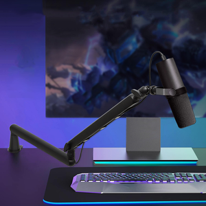 Nhôm SENBORAN 360 °   Giá đỡ micro dạng xoay, có thể điều chỉnh độ cao, thiết kế thấp, với cột nâng có thể tháo rời - Product Image 2