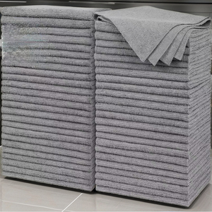 ผ้าไมโครไฟเบอร์เนื้อนุ่มพิเศษ ขนาด 16x16 นิ้ว ซับน้ำเร็ว ไม่เป็นขุย สำหรับทำความสะอาดบ้านและรถยนต์ ผ้าอเนกประสงค์ - Product Image 3