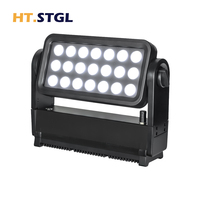 Projecteur LED RGBW DMX512 extérieur étanche IP65 15W en aluminium pour éclairage architectural, concerts, événements, fêtes, mariages, discothèques et clubs