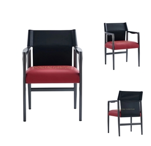 Durable <b>Leather</b> Dining <b>Chair</b> for Cafe Restaurants Hotels Schools Homes-Leisure Style for Outdoor Bedroom Living Room Use - Product Image 1