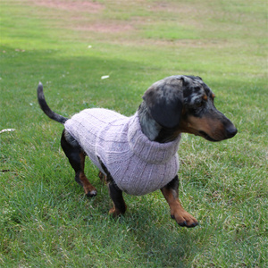 Qiqu – fournitures pour animaux de compagnie, nouveau design personnalisé, pull pour chien Dachshund, vêtements pour animaux de compagnie, petits tricots, doxie wiener - Product Image 3
