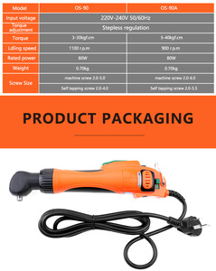 <span class=keywords><strong>Destornillador</strong></span> Eléctrico Automático Industrial y para Bricolaje OS-90A con Codo de 90 Grados, CA 220V, con 5% de Precisión de Torque, Torque Máximo de 0.49-4.98N.m - Product Image 5